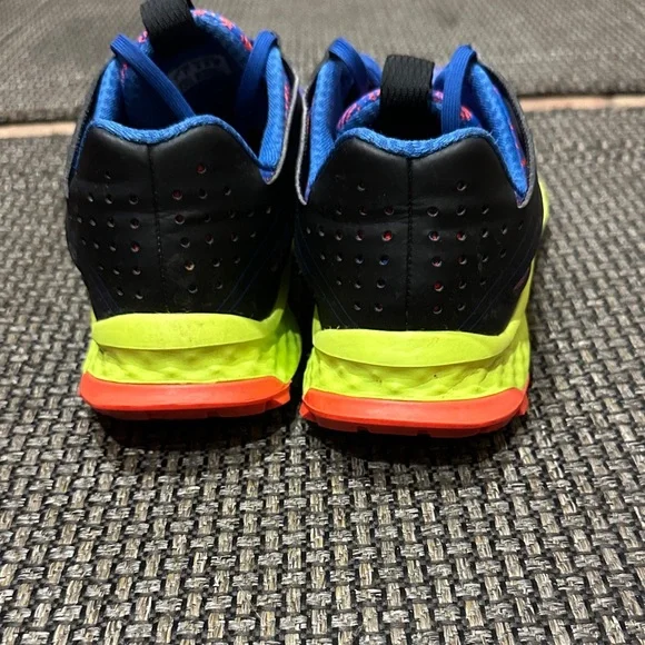 Adidas Blue and Orange Athletic Sneakers - Picture 5 of 10
